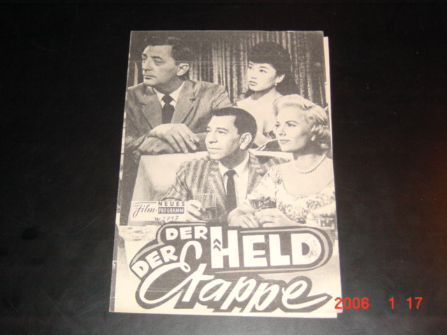 2717: Der Held der Etappe (The Last Time I Saw Archie) (Jack Webb) Robert Mitchum, Jack Webb, Martha Hyer, France Nuyen, Richard Arlen, Robert Strauss, Harvey Lembeck