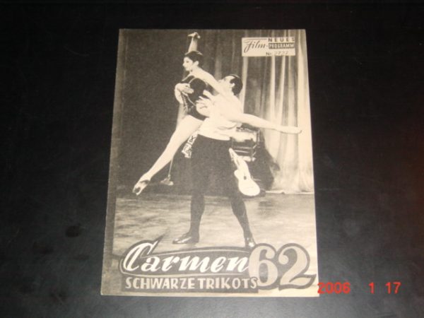 2727: Carmen 62 (Schwarze Trikots) (Terence Young) Roland Petit, Zizi Jeanmaire, Moira Shearrer, Cyd Charisse, Maurice Chevalier