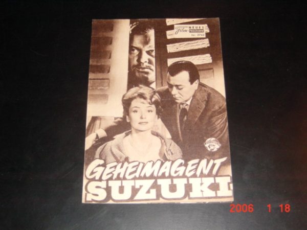 2743: Geheimagent Suzuki (Robert Vernay) Ivan Desny, Jean Thielment, Jean Tissier, Claude Farell, Pierre Dudan, Don Ziegler, Maurice Teynac, Robert Dalban, Celina Cely, Pierre Brice, Danielle Godet, Gabrielle Fontan