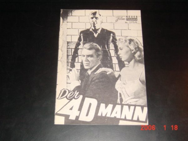 2764: Der 4D Mann, Robert Lansing, Lee Meriwether, James Congdon, Robert Strauss, Edgar Stehli