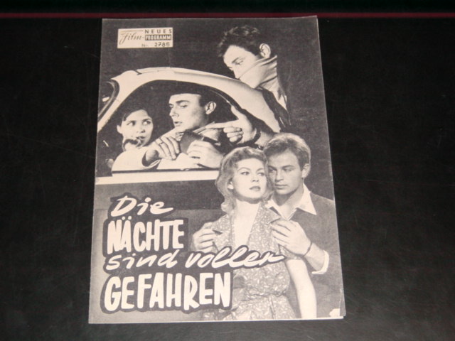 2785: Die Nächte sind voller Gefahren (Leopoldo Savona) Alessandra Panaro, Enio Girolami, Corrado Pani, Geronimo Meynier, Mario Carotenuto, Andrea Checchi, Gordana Miletic, Ivo Payer, Franca Bettoja, Massimo Girotti