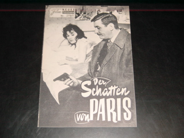 2787: Der Schatten von Paris (Jean Mitry) Bella Darvi, Frank Villard, Dora Doll, Armand Mestral, Jean Tissier, Jean Brochard, Claude Godard, Maximilienne, Rene Novan, Marcel Perez, Liliane Robin, Lynda Romeo, Sandrine, Servantie