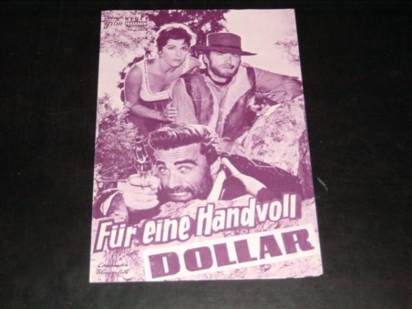3822: Für eine Handvoll Dollar (Georg Schock) Clint Eastwood, Marianne Koch, Sieghardt Rupp, Johannes Siedel, Anton Prieter, Wolfgang Lukschy, Rita Lozan, Bruno Caroth, Josef Egger, Josef Calvo