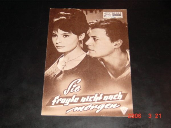 2840: Sie fragte nicht nach morgen (La Croix des Vivants) (Iva Govar) Pascale Petit, Karl-Heinz Böhm, Gabriele Ferzetti, Giani Esposito, Christiane Darvel, Roger Dumas, Jacques Richard, Marie Dubois, Max de Rieux, Marika Green, Alain Cuny, Madeleine Robin