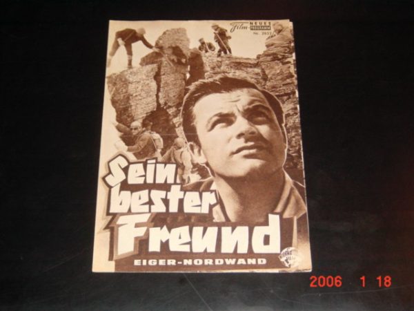 2852: Sein bester Freund (Eiger - Nordwand) (Luis Trenker) Toni Sailer, Dietmar Schönherr, Elke Rösler, Carmela Corren, Hilti von Allmen