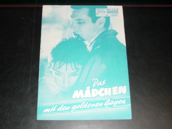 2857: Das Mädchen mit den goldenen Augen (Jean Gabriel Albicocco) Marie Laforet, Paul Guers, Francoise Prevost, Jacques Verlier, Francoise Dorleac