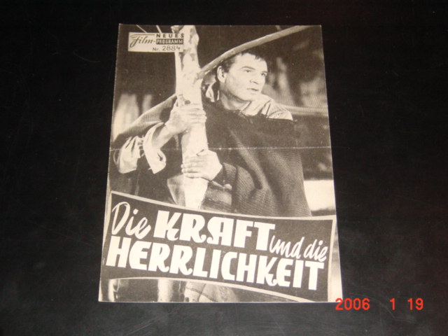 2884: Die Kraft und die Herrlichkeit (The Power and the Glory) Laurence Olivier, Julie Harris, George C. Scott, Roddy Mc Dowall, Keenan Wynn, Patty Duke, Martin Gabel, Mildred Dunnock