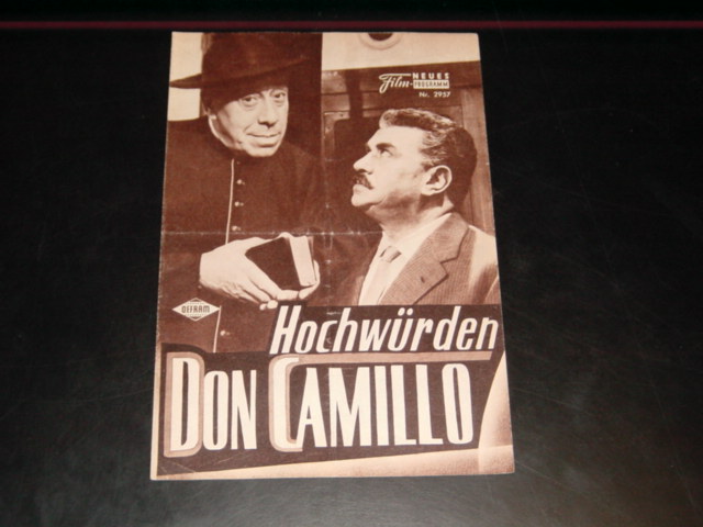 2957: Hochwürden Don Camillo (Don Camillo Monsignore ma non troppo) (Carmine Gallone) Fernandel, Gino Cervi, Carl Zoff, Val. Ciangottini, Leda Gloria, Gina Rovere, Emma Gramatica, Alexander Rignault