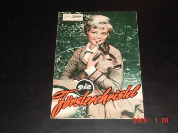 2961: Die Försterchristel (Franz Joseph Gottlieb) Sabine Sinjen, Peter Weck, Gerlinde Locker, Sieghardt Rupp, Doris Kirchner, Wolf Albach-Retty, Rudolf Vogel, Oskar Sima, Edith Schultze-Westrum, Ernst Waldbrunn, Horst Naumann, Raoul Retzer, Hans Habietine