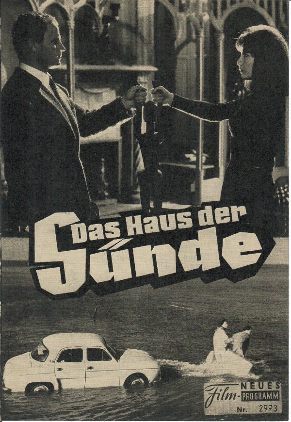 2973: Das Haus der Sünde (Henri Decoin) Liselotte Pulver, Juliette Greco, Jean-Marc Bory, Mathe Mansoura, Jacques Dacqmine, Georges Chamarat