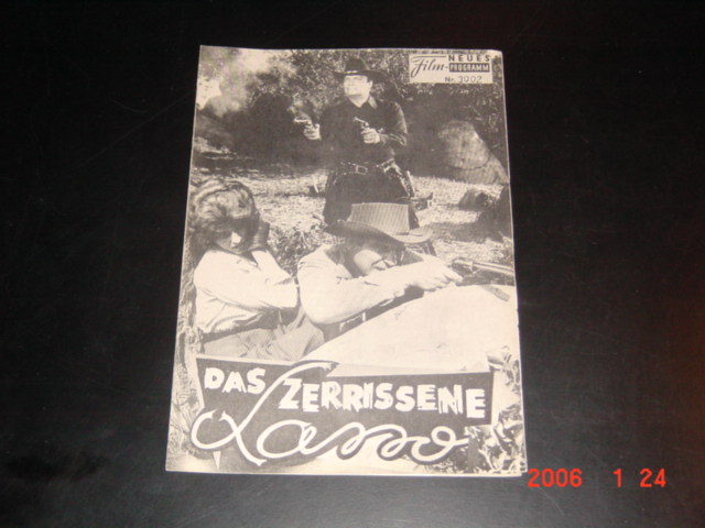 3002: Das Zerrissene Lasso (The Wild Westerners) (Oscar Rudolph) James Philbrook, Nancy Kovack, Duane Eddy, Guy Mitchell, Hugh Sanders, Elizabeth MacRae, Marshall Reed
