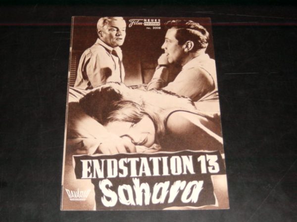 3008: Endstation 13 Sahara (Seth Holt) Carroll Baker, Peter van Eyck, Hansjörg Felmy, Ian Bannen, Denholm Elliott, Biff McGuire, Harry Baird