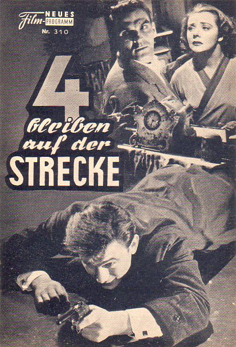 310: Vier bleiben auf der Strecke (Lewis Gilbert) Laurence Harvey, Joan Collins, Gloria Grahame, Richard Basehart, John Ireland, Rene Ray, Stanley Baker, Margaret Leighton, Robert Morley, Freda Jackson