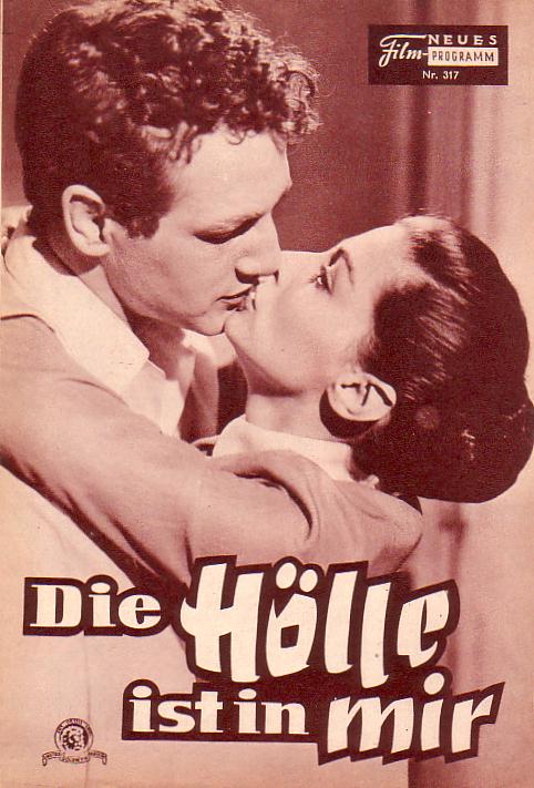317: Die Hölle ist in mir (Robert Wise) Paul Newman, Pier Angeli, Sal Mineo, Everett Sloane, Eileen Heckart, Harold J. Stone, Joseph Buloff, Sammy White, Arch Johnson, Robert Lieb, Theodore Newton, Robert Loggia, Judson Pratt