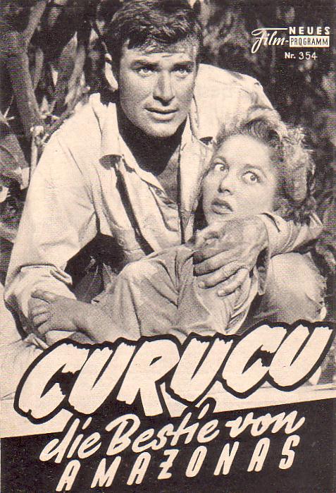 354: Curucu die Bestie vom Amazonas (curucu, beast of the amazon) (Curt Siodmak) John Bromfield, Beverly Garland, Tom Payne, Harvey Chalk, Wilson Viana, Larri Thomas
