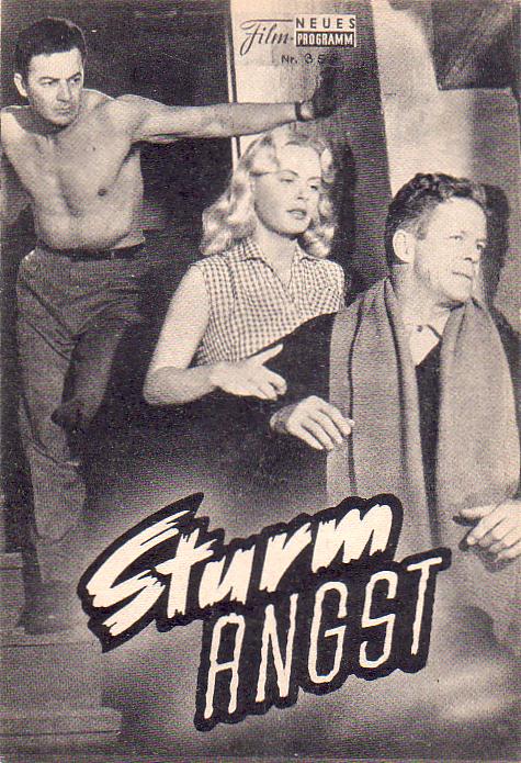 355: Sturm Angst (Cornel Wilde) Cornel Wilde, Jean Wallace, Dan Duryca, Lee Grant, David Stollery, Dennis Weaver, Steven Hill