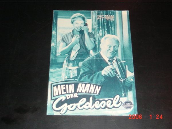 3018: Mein Mann der Goldesel (Peter Goldbaum, Rudolf Nussgruber) Hilde Krahl, Gert Fröbe, Gisela Fritsch, Eike Pulwer, Peter Thom, Peter Schütte, Lola Müthel, Ralph Persson, Brigitte Skay, Wolfgang Kieling, Jochen Schmidt