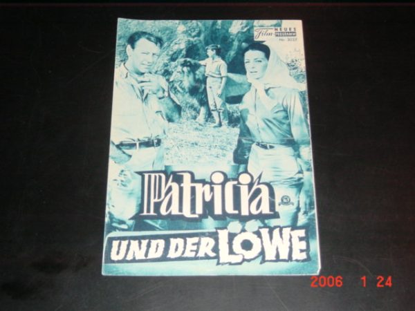 3027: Patricia und der Löwe (Jack Cardiff) William Holden, Capucine, Trevor Howard, Pamela Franklin, M. K. Ramadhani, Zakee, Paul Odouor, S. O. Romboh, Christopher Agunda