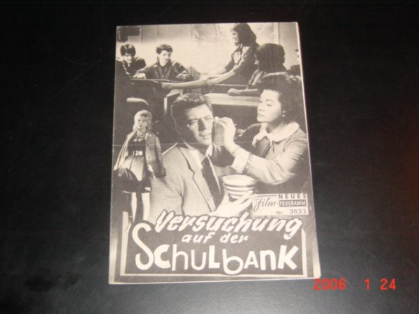 3033: Versuchung auf der Schulbank (Leslie Norman) Donald Pleasence, Max Bygraves, Geoffrey Keen, Betty Mc Dowall, Richard O'Sullivan, Claire Marshall, Jeremy Bulloch, Annette Robertson