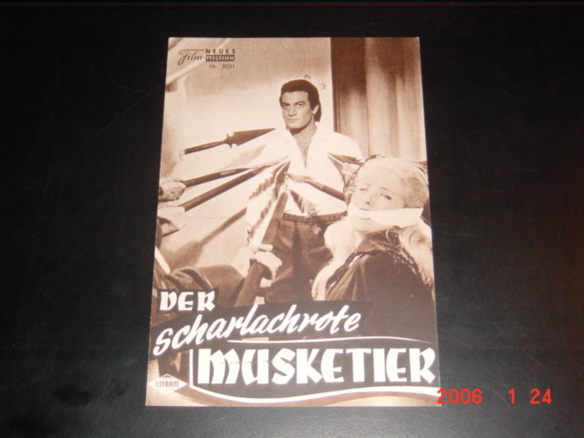 3051: Der scharlachrote Reiter (Bernard Borderie) Gerard Barray, Robert Berri, Gianna Maria Canale, Michele Grellier, Kirk Morris, Jean Topart, Guy Delmore, Claude Uvaga
