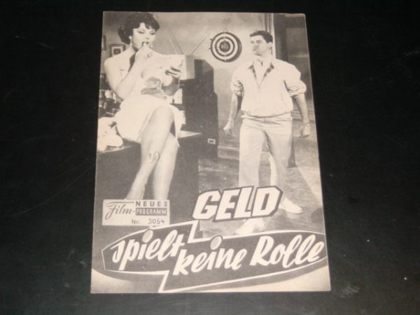 3054: Geld spielt keine Rolle (Frank Tashlin) Jerry Lewis, Zachary Scott, Joan O'Brien, Mae Questel, Jesse White, Jack Weston