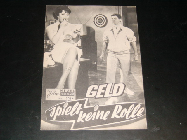 3054: Geld spielt keine Rolle (Frank Tashlin) Jerry Lewis, Zachary Scott, Joan O'Brien, Mae Questel, Jesse White, Jack Weston