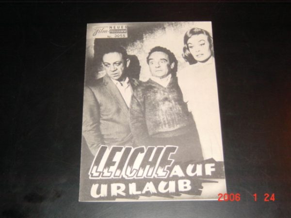 3055: Leiche auf Urlaub (Pat Jackson) Shirley Eaton, Dennis Price, Kenneth Connor, Sydney James, Donald Pleasence, Michael Gough, Valerie Taylor, Esma Cannon, George Woodbridge, Michael Gwynn