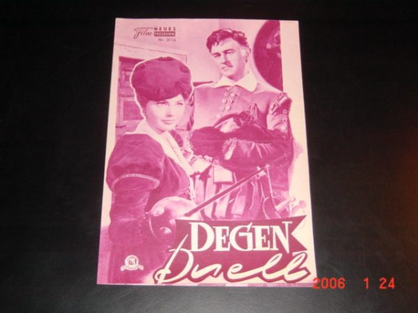 3116: Degen Duell ( Etienne Perier ) Stewart Granger, Christine Kaufmann, Sylvia Koscina