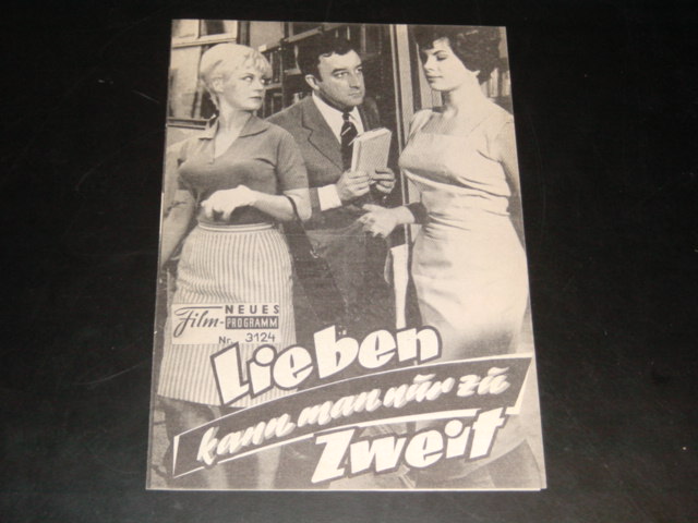 3124: Lieben kann man nur zu Zweit ( Sidney Gilliat ) Peter Sellers, Mai Zetterling, Virginia Haskell, Richard Attenborough, Kenneth Griffiths