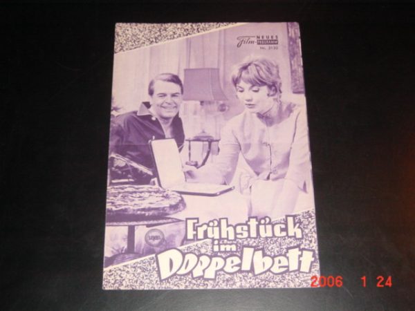 3130: Frühstück im Doppelbett ( Axel von Ambesser ) O. W. Fischer, Lex Barker, Liselotte Pulver, Ann Smyrner, Ruth Stephan, Edith Hancke, Loni Heuser