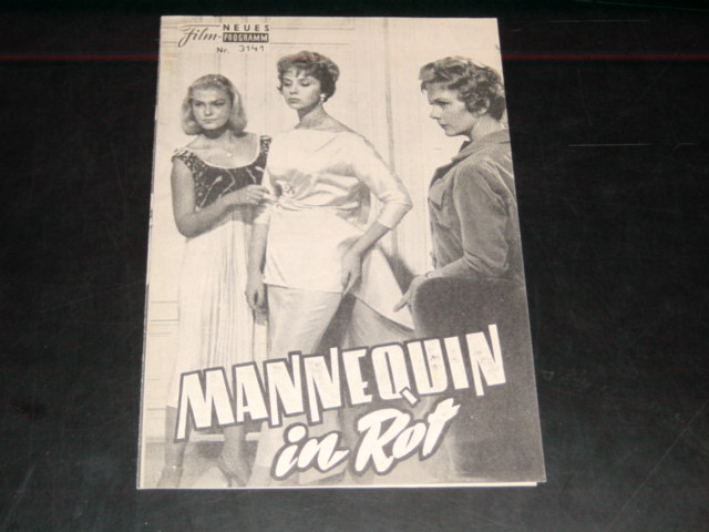 3141: Mannequin in Rot ( Arne Mathson ) Karl Arne Holmsten, Nils Hallberg, Annalisa Ericson, Lillebil Ibsen, Lennart Kindberg, Gio Petré, Bengt Brunskog, Anita Björk, Lissi Alandh, Lena Granhagen, Kerstin Duner, Anita Lidblom, Sylvia Bardh, Torsten Winge