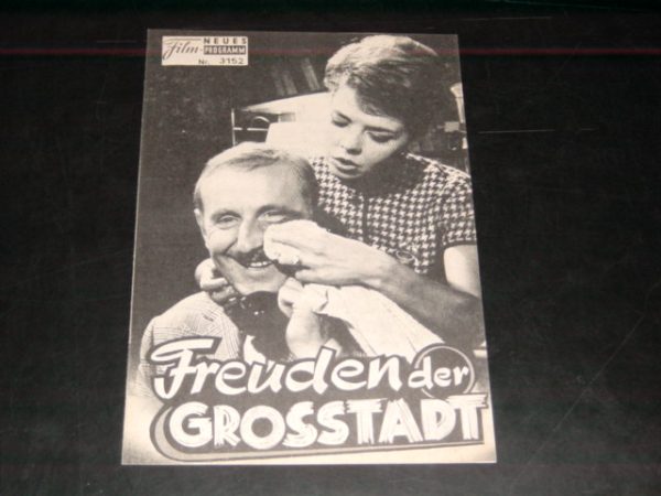 3152: Freuden der Grossstadt ( Alex Joffé ) Bourvil, Pierette Bruno, Armand Mestral, Maria Pacome, Mireille Perrey, Leo Campion
