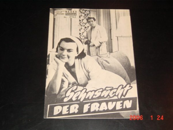 3153: Sehnsucht der Frauen ( Ingmar Bergman ) Anita Björk, Eva Dahlbeck, Maj-Britt Nilsson, Aino Taube, Jarl Kulle, Gunnar Björnstrand, Karl-Arne Holmsten, Gerd Andersson, Hakan Westergren, Birger Malmsten, Björn Bjelvenstam