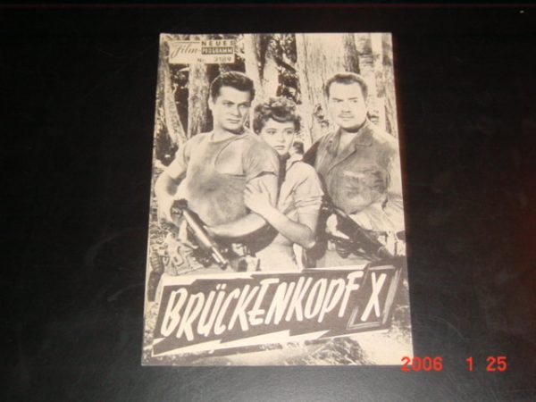 3189: Brückenkopf X ( Stuart Heisler ) Tony Curtis, Frank Lovejoy, Mary Murphy, Eduard Franz, Skip Homeier, John Doucette, Alan Wells