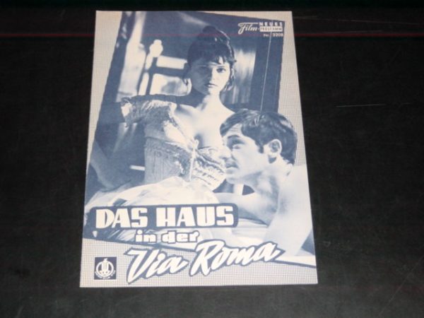 3208: Haus Via Roma (Mauro Bolognini) Claudia Cardinale, Jean Paul Belmondo, Pietro Germi, Paul Frankeur