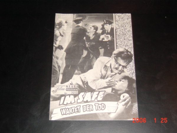 3213: Im Safe wartet der Tod (Vernon Sewell) Derren Nesbitt, Colin Gordon, Ann Lynn, Keith Faulkner, Morgan Sheppard