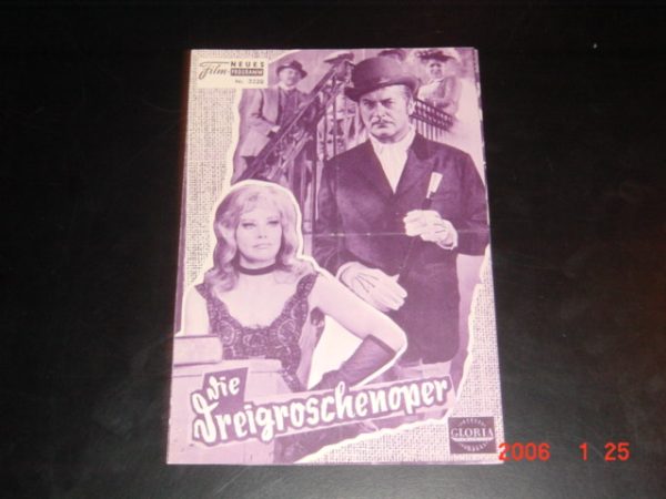 3229: Die Dreigroschenoper (Wolfgang Staudte) Curd Jürgens, Lino Ventura, Hildegard Knet, Gert Fröbe, Hilde Hildebrand, June Ritchie, Marle Warrlich, Walter Giller