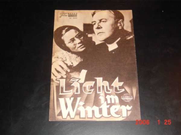 3230: Licht im Winter (Ingmar Bergman) Ingrid Thulin, Gunnar Björnstrand, Max von Sydow, Gunnel Lindblom, Allan Edwall, Kolbjörn Knudsen