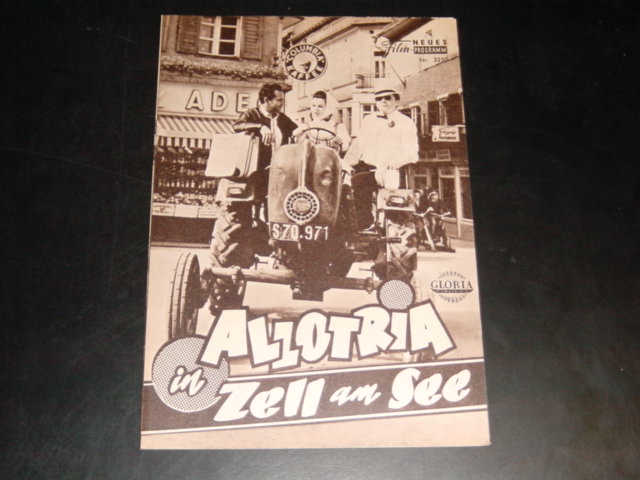 3250: Allotria in Zell am See (Franz Marischka) Adrian Hoven, Harald Juhnke, Hannelore Elsner, Ingrid van Bergen, Ellen Umlauf, Petra von der Linde, Hubert von Meyerinck, Evi Kent, Franz Muxeneder
