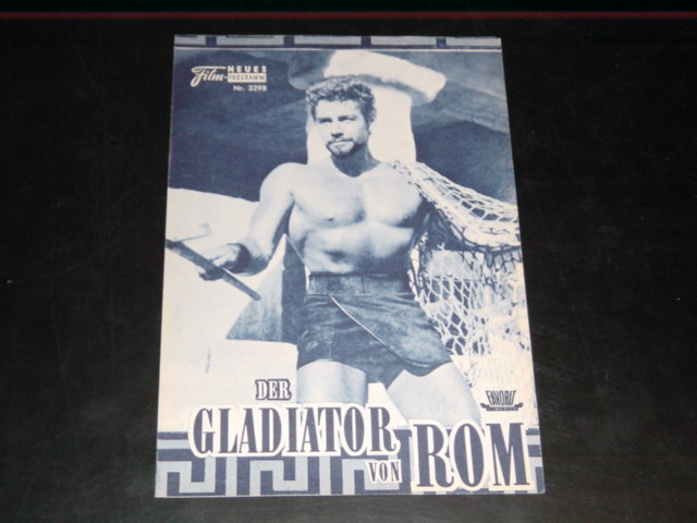 3298: Der Gladiator von Rom (Mario Costa) Gordon Scott, Wandisa Guida, Roberto Risso, Ombretta Colli, Alberto Farnese, Gianni Solaro, Eleonora Vargas, Piero Lulli
