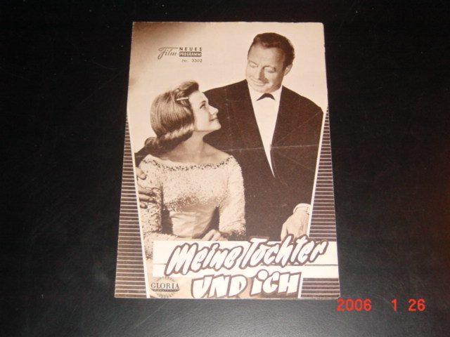 3302: Meine Tochter und ich (Thomas Engel) Heinz Rühmann, Gertraud Jesserer, Eckart Dux, Gustav Knuth, Agnes Windeck, Herta Saal, Heinz Schubert, Christiane Nielsen