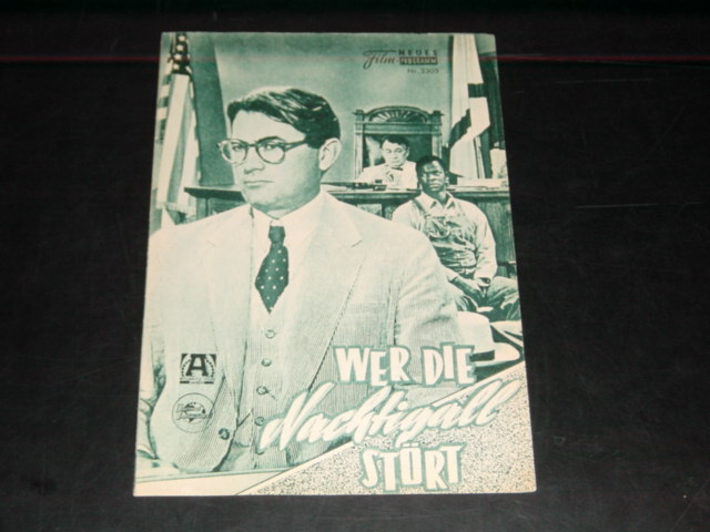 3303: Wer die Nachtigall stört (To Kill A Mockingbird) (Robert Mulligan) Gregory Peck, Mary Badham, Phillip Alford, John Megna, Frank Overtan, Brock Peters, Robert Duval