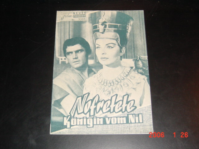 3305: Nofretete Königin vom Nil (Nefertite, Regina del Nilo) (Fernando Cerchio) Vincent Price, Jeanne Crain, Edmund Purdom, Amedeo Nazzari, Liana Orfei