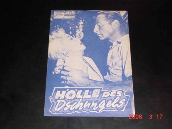 3343: Hölle des Dschungels (Howard W. Koch) Lex Barker, Mari Blanchard, Glenn Langan, James Westerfield, Rhodes Reason, Miyoko Sasaki, Bob Okazaki, Glenn Dixon