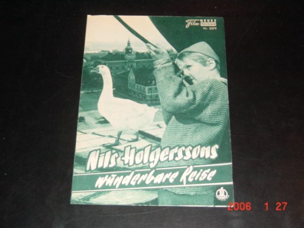 3379: Nils Holgerssons wunderbare Reise (Kenne Fant) Max von Sydow, Sven Lundberg, Annika Tretow, Axel Düberg, Stig Grybe, Erik Hell, Birger Asander, John Norrman, Gösta Ekman