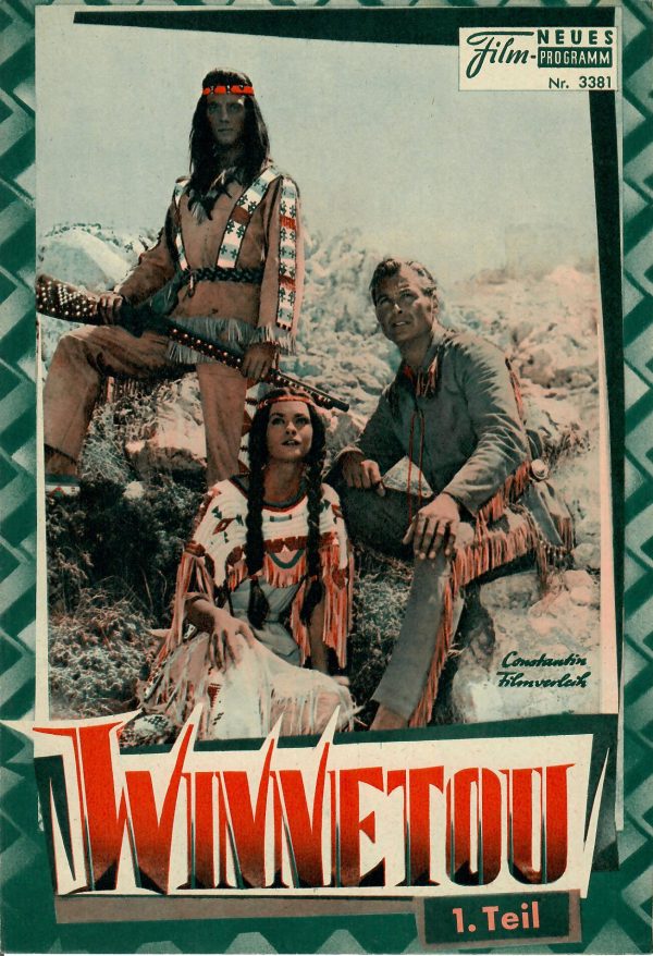 Winnetou I ( Karl May ) ( Nfp ) ( BUNT ) Lex Barker, Pierre Brice, Mario Adorf, Marie Versini, Ralf Wolter, Walter Barnes, Dunja Rajter, Chris Howland,
