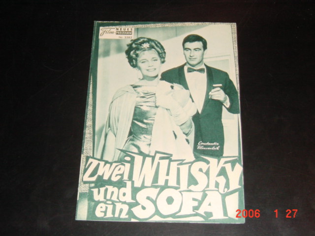 3382: zwei Whisky und ein Soda (Günter Gräwert) Maria Schell, Horst Tappert, Karl Michael Vogler, Nadja Gray, Robert Graf, Leonhard Steckel, Ernst Fritz Fürbinger