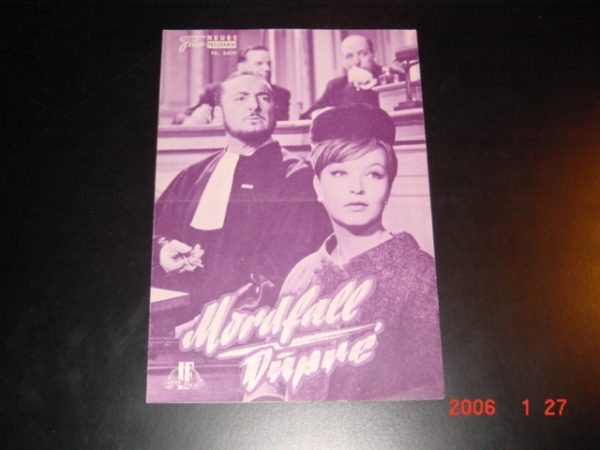 3409: Mordfall Dupre ( Christian-Jaque ) Marina Vlady, Virna Lisi, Bourvil, Jose Luis Vilallonga, Pierre Brasseur, Umberto Orsini