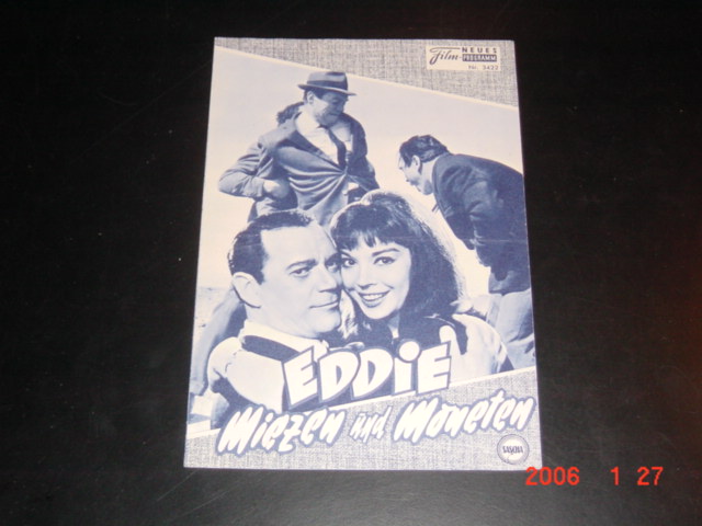 3422: Eddie Miezen und Moneten ( Jose Luis Monter ) Eddie Constantine, Elisa Montés, Silvia Solar, Mayra Rey, Maria Silva, José Nieto, Jacinto San Emeterio, José Villasante, Adriano Dominguez, Augustin Bescos, Pedro Rodriguez de Quevedo, Henri Cogan, Adel