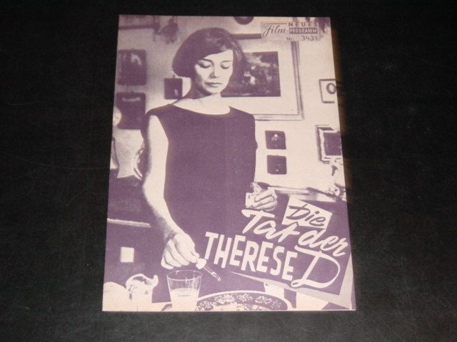 3431: Die Tat der Therese D. ( Georges Franju ) Emmanuele Riva, Philippe Noiret, Edith Scob, Sami Frey